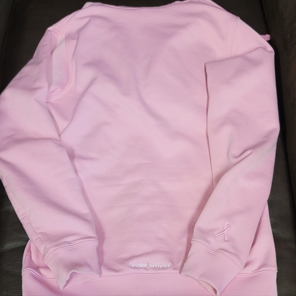 Pink Under armour zip up hoodie - Picture 2 of 6
